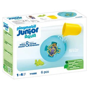 Roata de apa cu pui de rechin Playmobil Junior Aqua imagine