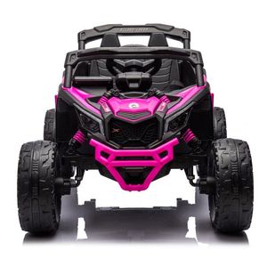 Masinuta electrica 12V cu telecomanda 2.4G Can Am Marverick UTV Fucsia imagine