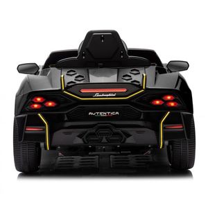 Masinuta electrica cu echipare Premium si licenta Lamborghini Black imagine