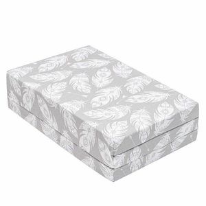 Salteluta pliabila New Baby standard pentru patut din spuma 120x60x5 cm Feather imagine