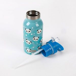 Termos pentru copii din otel inoxidabil design panda 350 ml imagine