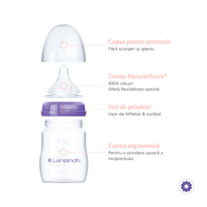 Biberoane 160 ml Lansinoh imagine