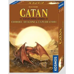 Catan - Scenarii pentru extensii: Comori, dragoni si exploratori imagine