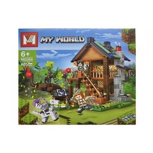 Set de constructie My World of Minecraft, Casa Fierarului, 465 piese imagine