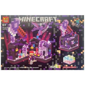 Set de constructie Minecraft City of Light, City of Great Axe and Shadow, 359 piese tip lego imagine