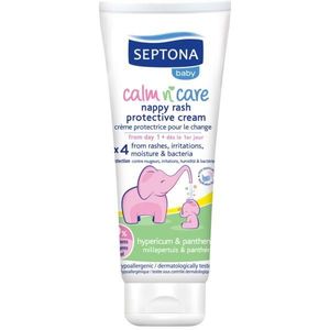 Crema Protectoare pentru Iritatiile Scutecului - Septona Baby Calm'n'Care Nappy Rash Protective Cream with Hypericum and Panthenol, 100 ml imagine