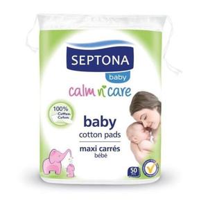 Dischete din Bumbac pentru Copii - Septona Baby Calm'n'Care, 50 buc imagine