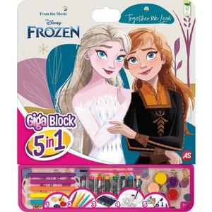 Set pentru desen. Giga block. Frozen 5 in 1 imagine