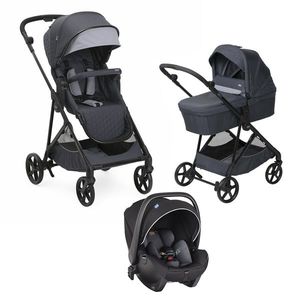 Carucior copii 3 in 1 Chicco Seety, BostonGrey (Gri), 0luni+ imagine