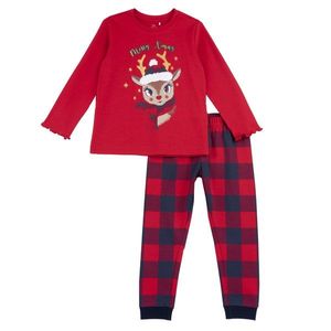 Pijama copii Chicco pentru Craciun, Rosu, 31482-67MC imagine