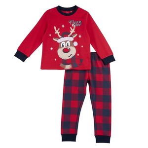 Pijama copii Chicco pentru Craciun, Rosu, 31497-67MC imagine