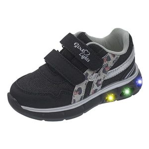 Pantofi spor copii Chicco Caterina, luminita, negru, 72131-67P imagine