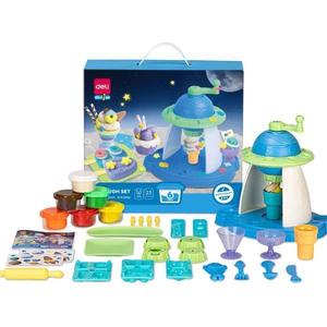 Dough Set: Fabrica de dulciuri. Set creativ plastilina + 23 accesorii imagine