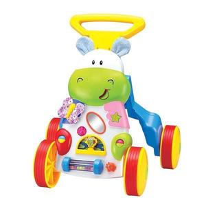 Premergator Hippo 2in1, Baby Walker Multifunctional, Muzica si lumini Jucarie pentru copii imagine