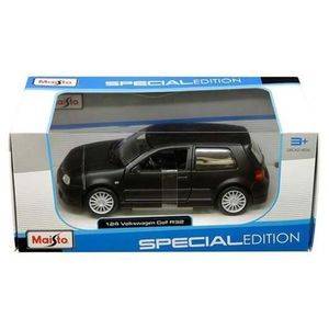 Masinuta Maisto Volkswagen Golf R32 1: 24, Negru imagine