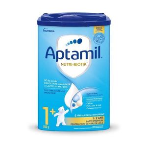 Lapte praf Aptamil Nutri-Biotik 1+, 800 g, 12-24 luni imagine