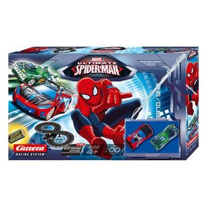 Pista de curse electrica cu 2 masinute, Carrera, Spiderman imagine