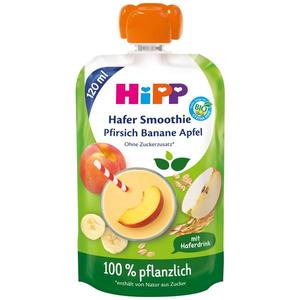 Smoothie din piersici, mere si banane cu ovaz, Hipp, 120 ml imagine