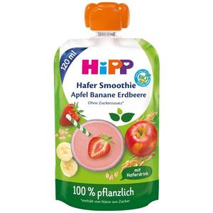 Smoothie din mere, banane si capsuni cu ovaz, Hipp, 120 ml imagine