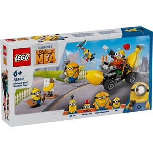 LEGO® Despicable Me - Minionii si masina-banana (75580) imagine