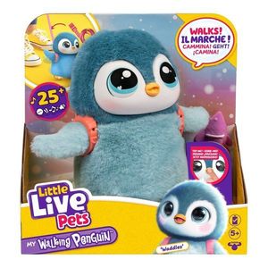 Jucarie de plus interactiva, Little Live Pets, Pinguin, Waddles imagine