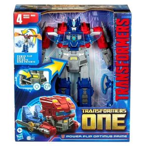 Figurina robot transformabila, Transformers, Power Flip Optimus Prime imagine