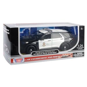 Masinuta metalica, Motormax, 2022 Ford Police Interceptor Utility, 1: 24 imagine