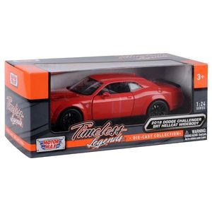 Masinuta metalica, Motormax, 2018 Dodge Challenger SRT Hellcat Widebody, 1: 24 imagine