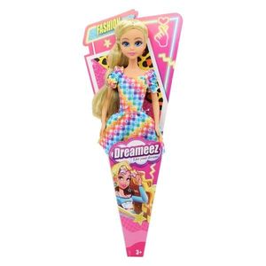 Papusa fashion cu par blond inchis, Dreameez, 33 cm imagine