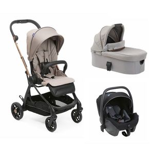 Carucior copii 4 in 1 Chicco One4Ever Special Edition, Desert Taupe (Crem), Kory Plus ISize, de la nastere la 22Kg imagine