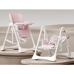 Scaun de masa multifunctional 3 in 1 Little Mom Pink imagine