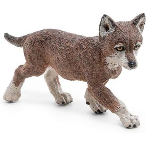 Figurina - Wild Animal Kingdom - Wolf Cub | Papo imagine