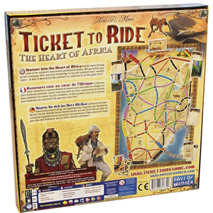 Extensie - Ticket to Ride - The Heart of Africa | Days of Wonder imagine