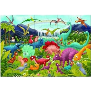 Puzzle - Giant Puzzle - Dinozauri | Ludattica imagine