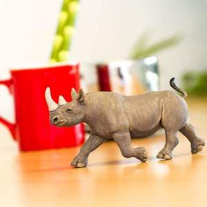 Figurina - Wildlife Animal - Black Rhino | Safari imagine