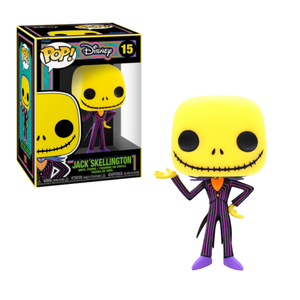 Figurina - Disney - The Nightmare Before Christmas - Jack Skellington - Blacklight | Funko imagine