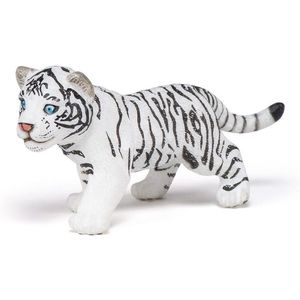 Figurina - Wild Animal Kingdom - White Tiger Cub | Papo imagine