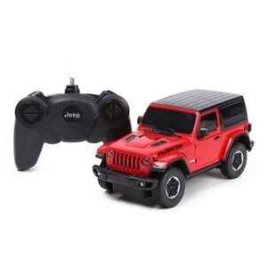 Masina cu Telecomanda - Jeep Wrangler Rubicon - Rosu | Rastar imagine