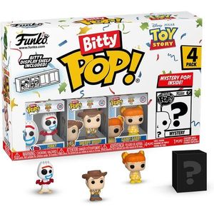 Set 4 figurine - Pop! Bitty - Disney Toy Story: Forky, Woody, Gabby Gabby and a Surprise Mystery Mini Figure | Funko imagine