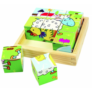 Puzzle animale domestice, 6 piese imagine