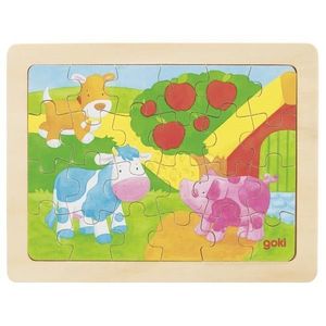 Puzzle multicolor - 1000 culori - Mai multe modele | Goki imagine