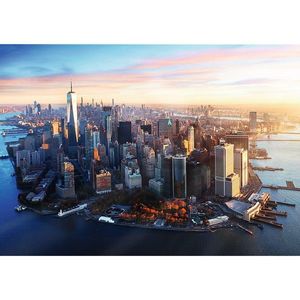 Puzzle 1000 piese - Manhattan, New York | Trefl imagine