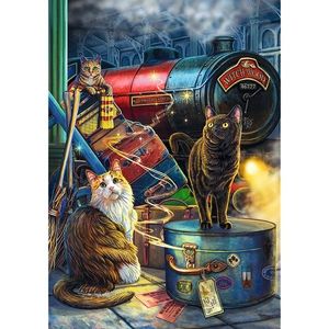 Puzzle 1000 de piese - Witchwood Express | Trefl imagine