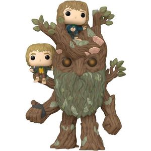 Figurina - Pop! Super The Lord of the Rings: Treebeard (with Merry & Pippin) | Funko imagine