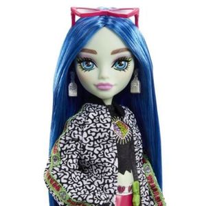 Monster High Papusa Ghoulia Yelps Cu Animalut Si Accesorii imagine