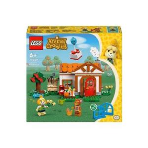 Lego Animal Crossing. Isabelle vine in vizita imagine