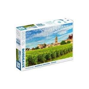 Puzzle 500: Bordeaux Vineyards. France imagine