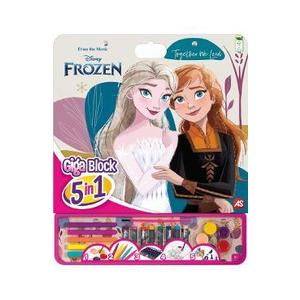 Set pentru desen. Giga block. Frozen 5 in 1 imagine