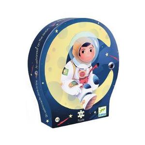 Puzzle 36: Astronaut pe Luna imagine