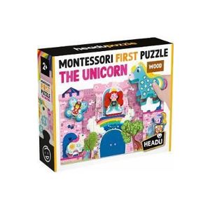 Primul meu puzzle Montessori cu unicorni imagine